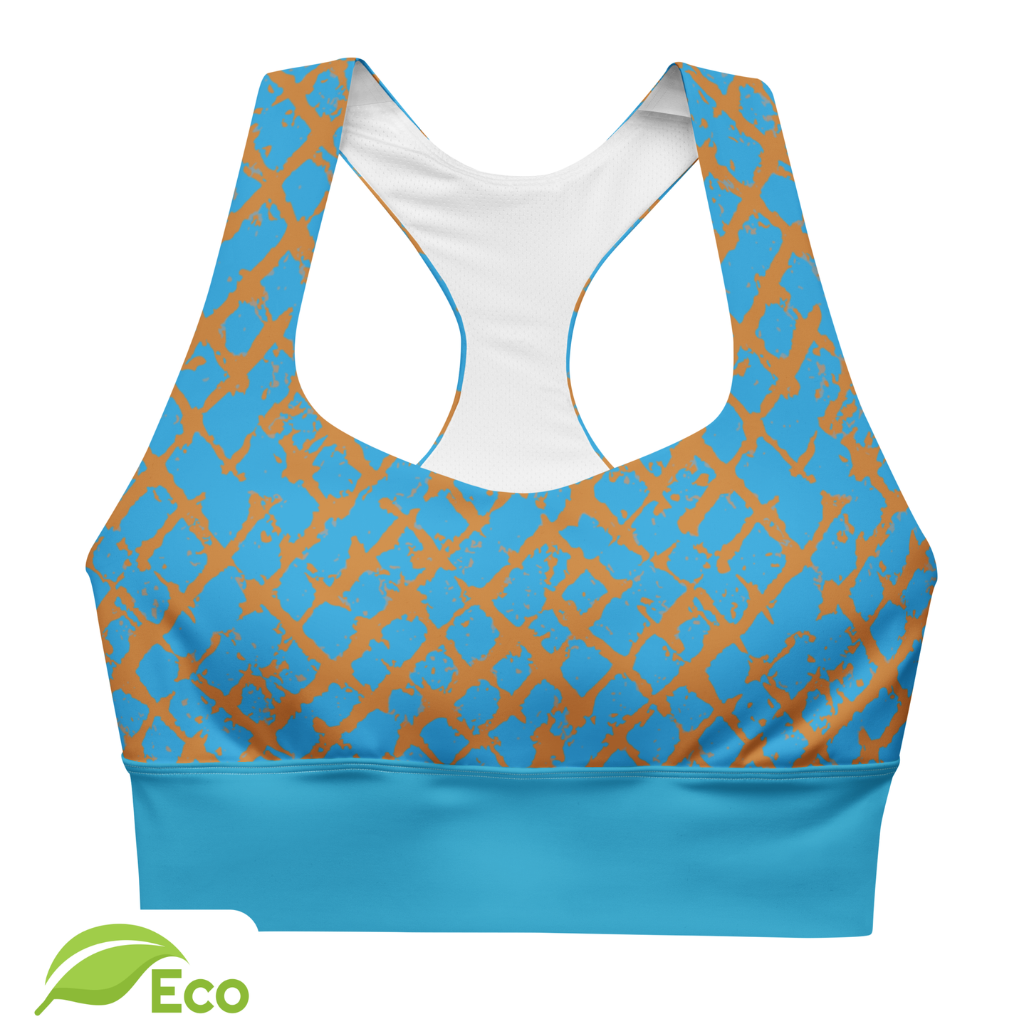 Brassière de Sport ECO "Octonyo" Bande Bleue