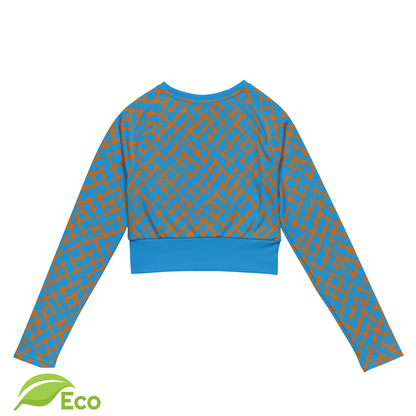 Eco "Octonyo" Long Sleeve Crop Top