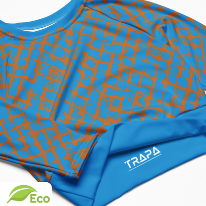 Eco "Octonyo" Long Sleeve Crop Top