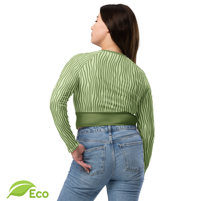 Eco "Shojii" Long Sleeve Crop Top