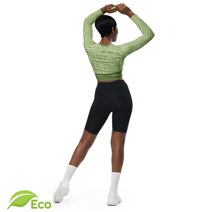 Eco "Shojii" Long Sleeve Crop Top