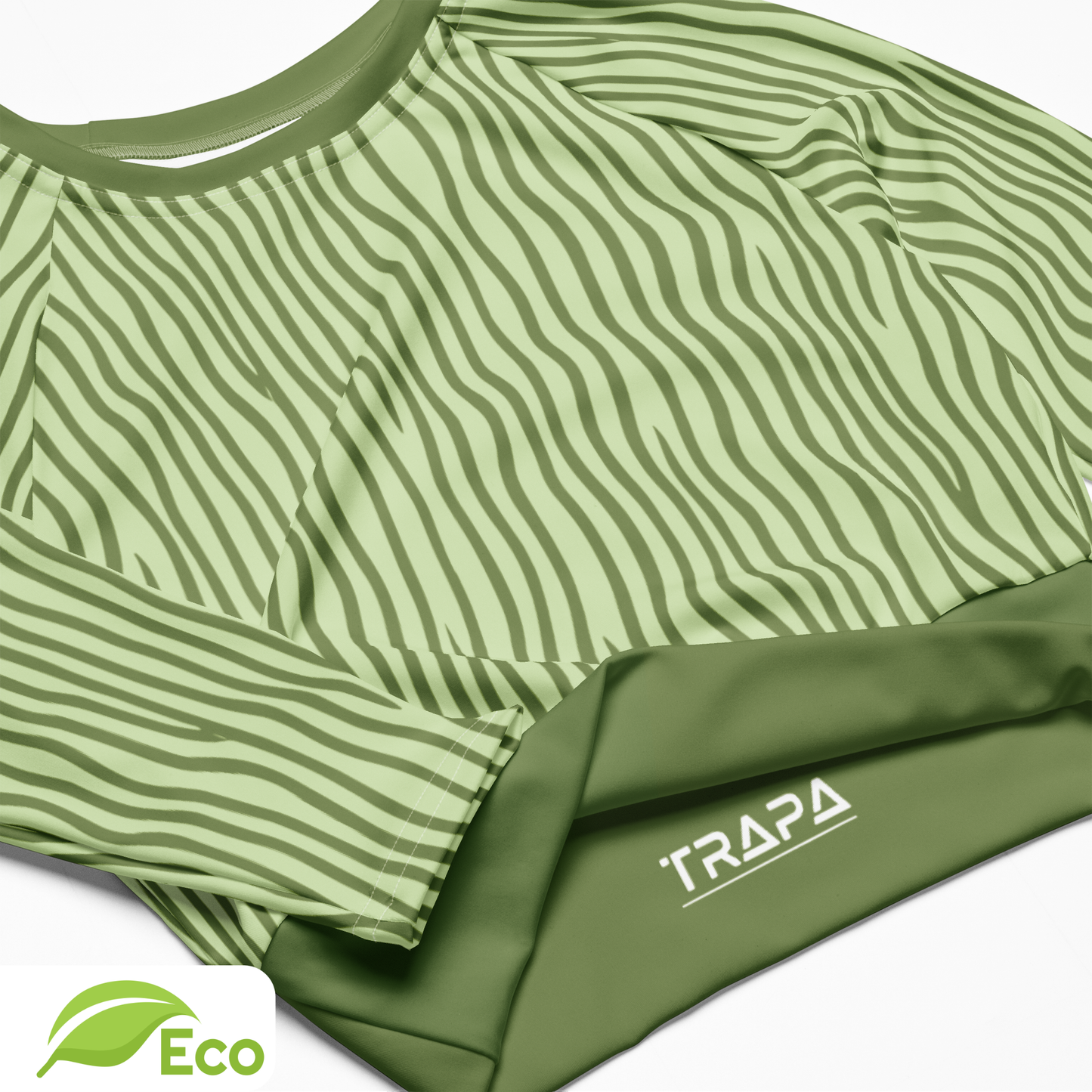 Eco "Shojii" Long Sleeve Crop Top