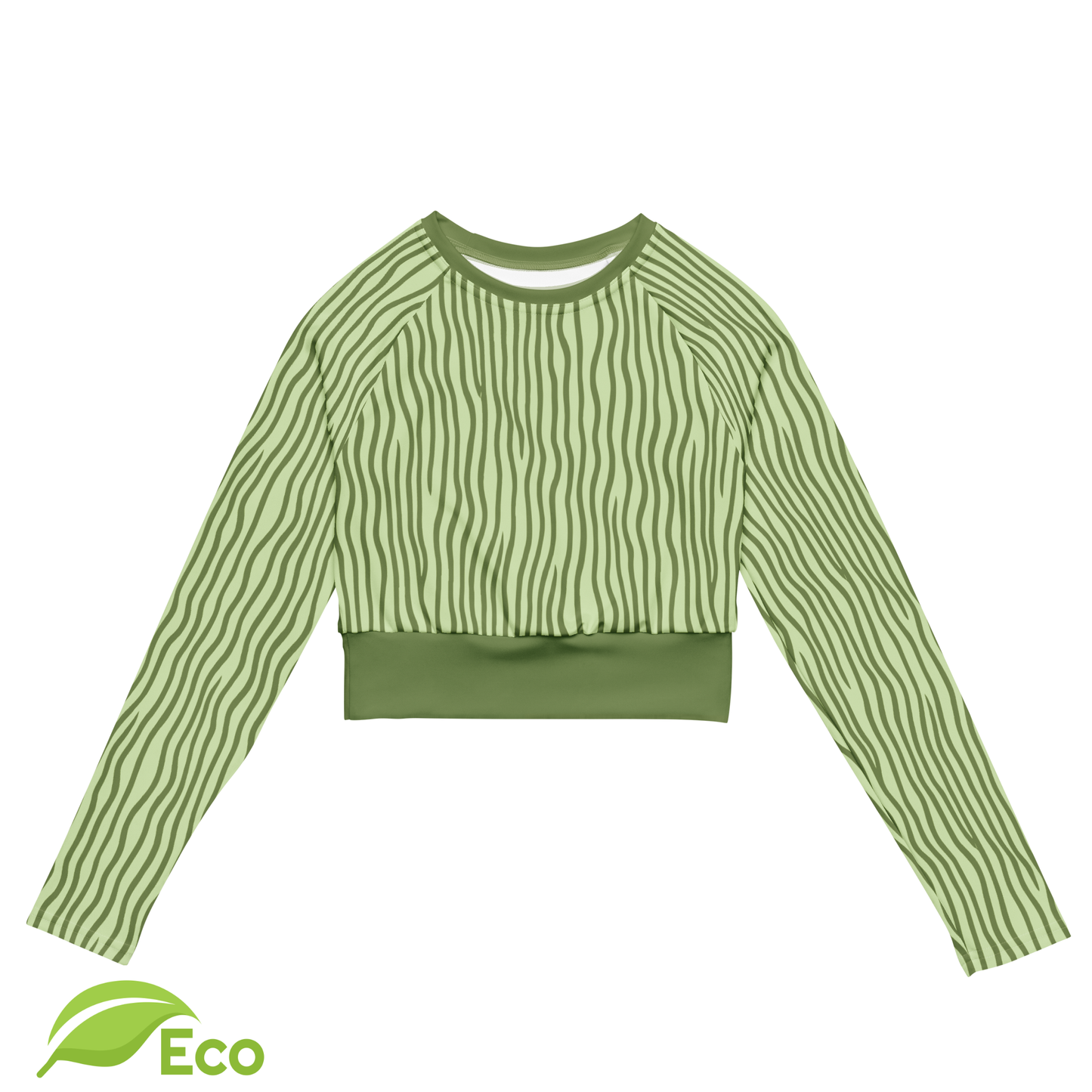 Eco "Shojii" Long Sleeve Crop Top