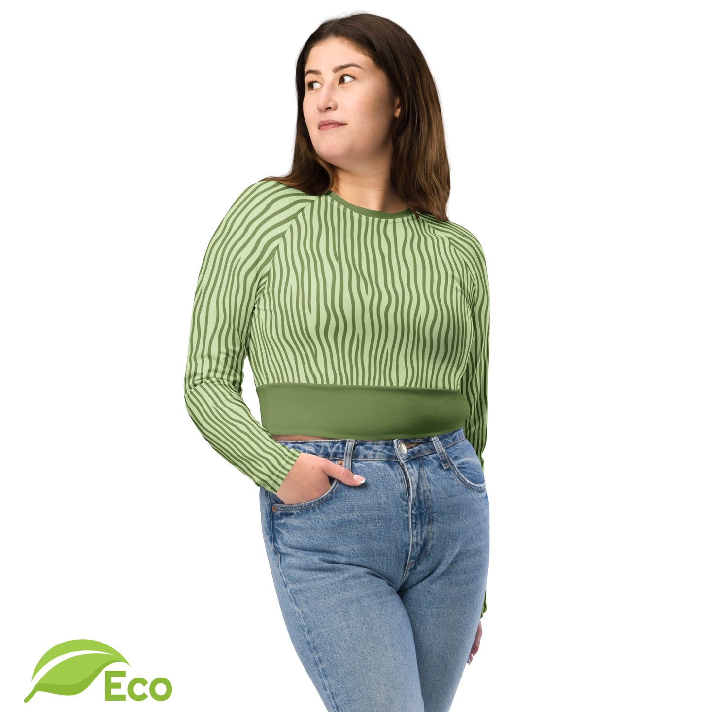 Crop Top Manches Longues Eco "Shojii"