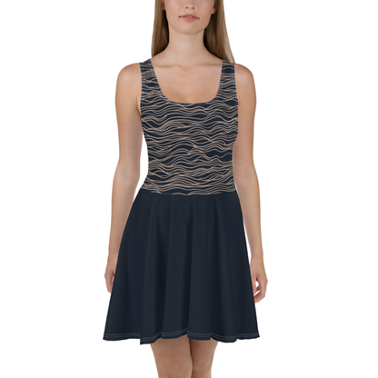 "Wavlyn" Skater Dress