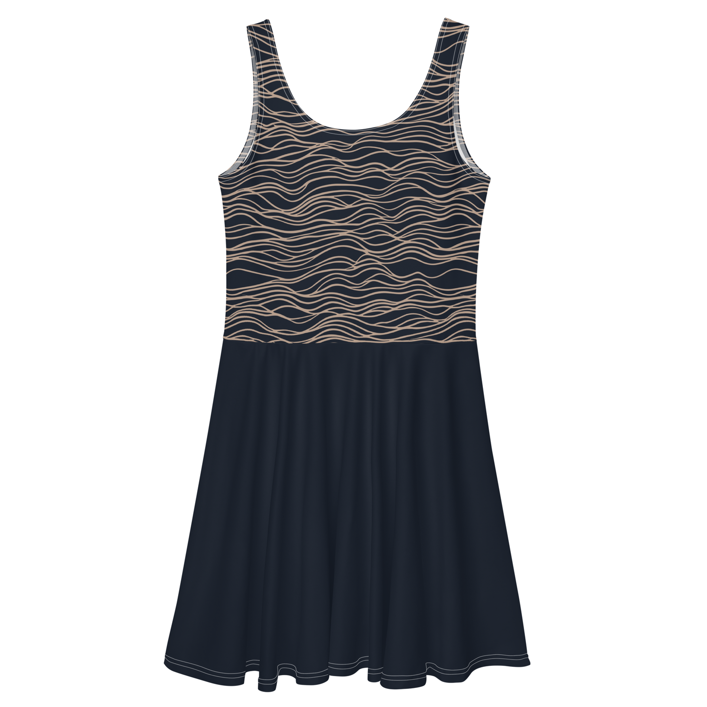 "Wavlyn" Skater Dress