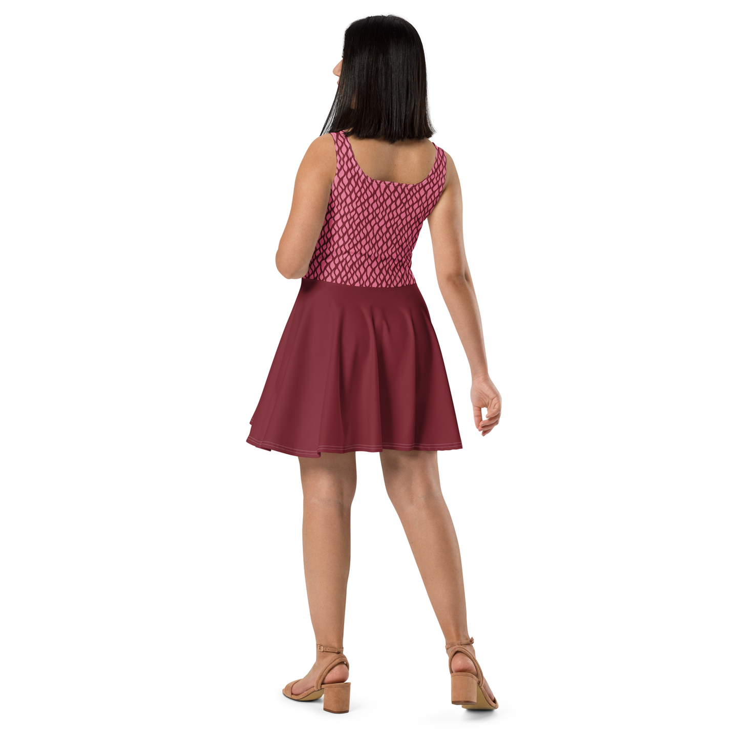 Dark "Zamio" Skater Dress