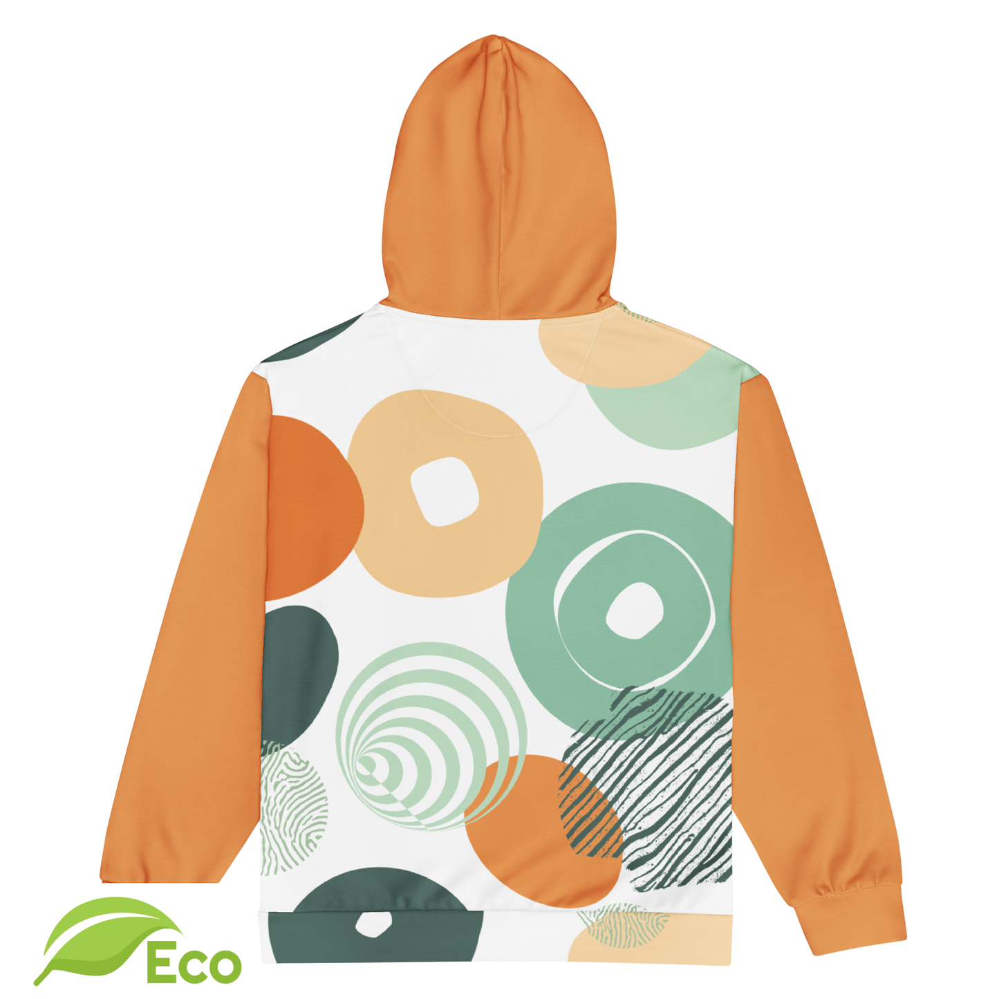 Felpa con cappuccio e zip "Vibulus" unisex ECO