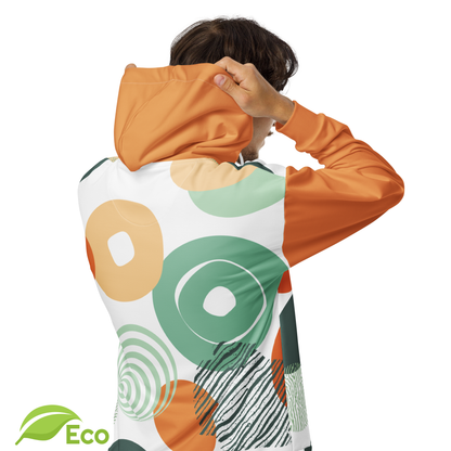 Sweat à capuche zippé ECO Unisexe "Vibulus"