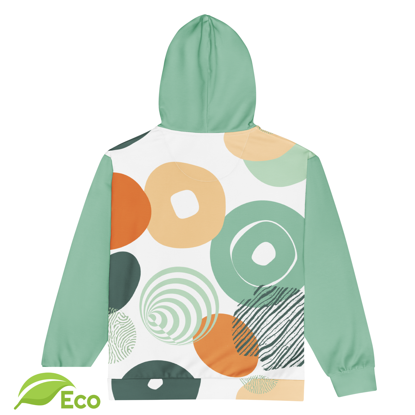 Felpa con cappuccio e zip "Vibulus" unisex ECO