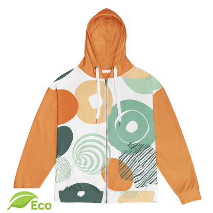 Sweat à capuche zippé ECO Unisexe "Vibulus"