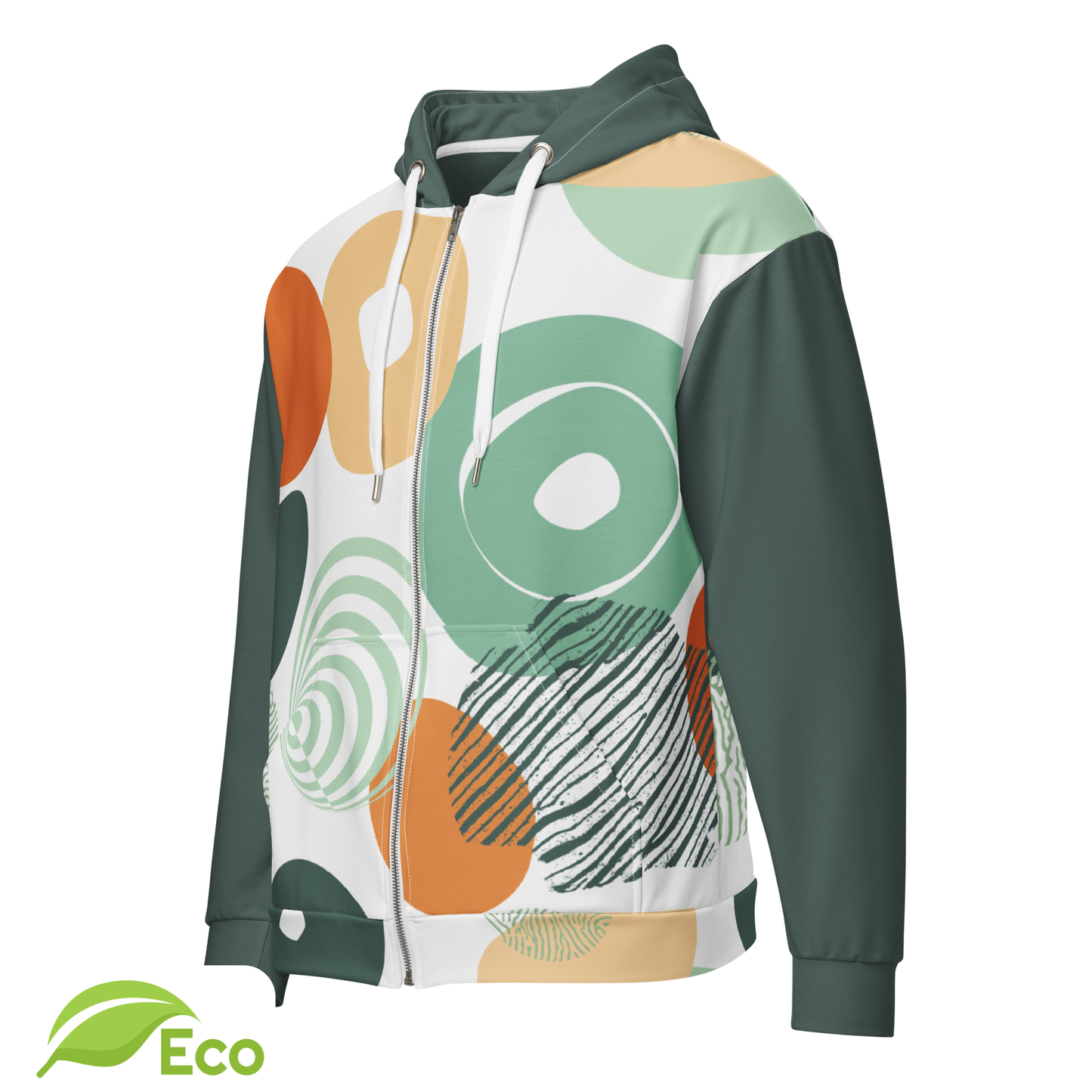 Sweat à capuche zippé ECO Unisexe "Vibulus"