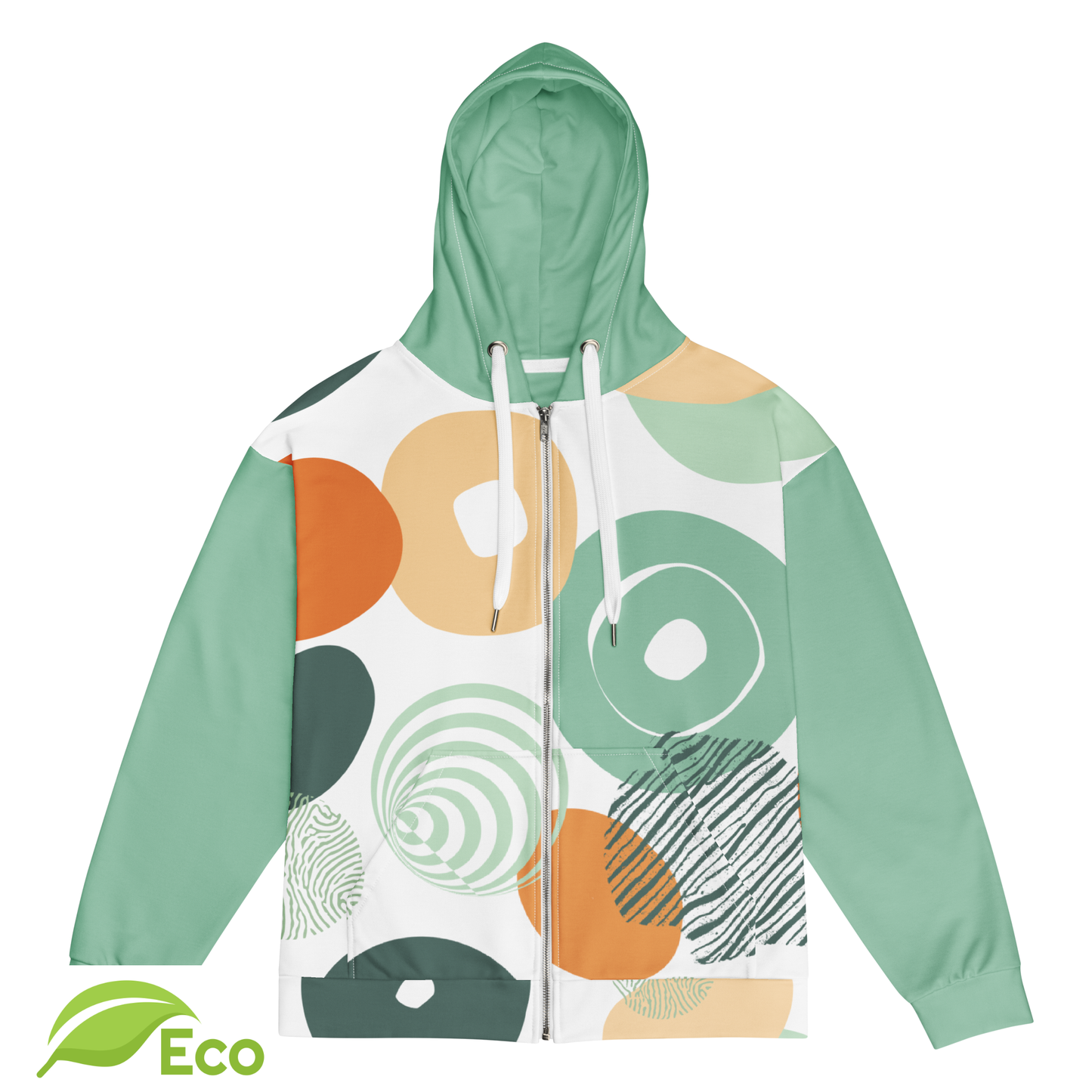 Sweat à capuche zippé ECO Unisexe "Vibulus"