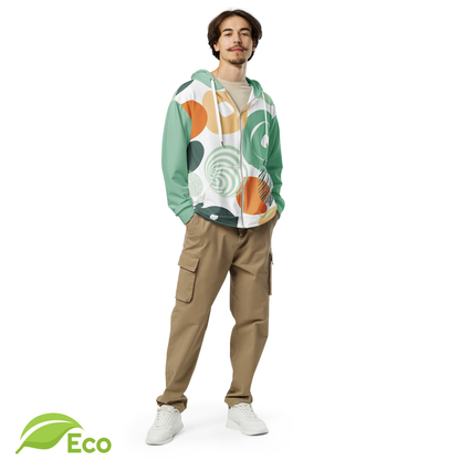 ECO Unisex "Vibulus" Zip-Up Hoodie